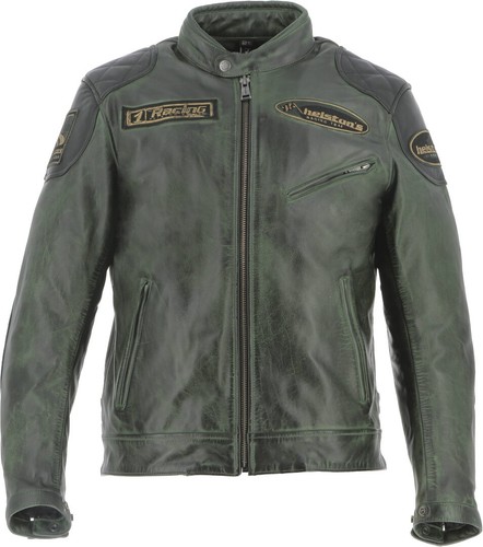 Veste cuir moto - de,