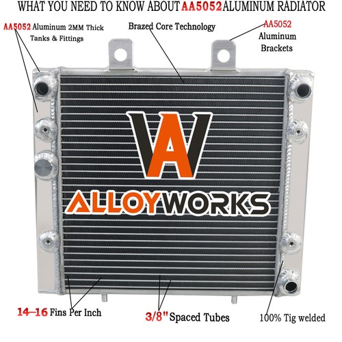 Aluminium radiateur pour - aluminium,