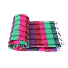 Tapis indien rectangulaire 4 x 6 chiffons Chindi tissé à la main tapis tribal Aa