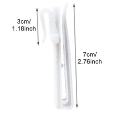 Grands crochets de rideau de