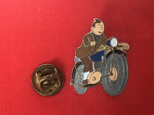 Pins tintin sur moto signe - tintin,