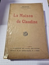 Colette La maison de Claudine autographé **