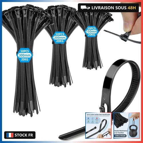 Serre cable serflex noir - serre,
