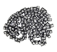 Bagues oiseaux aluminium - bagues, en