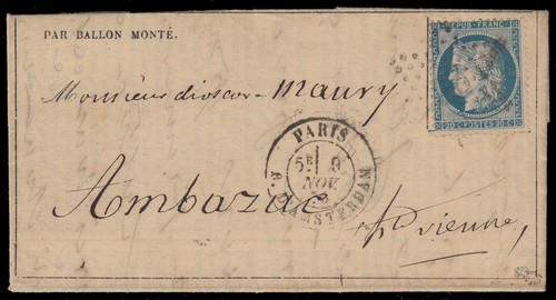 Ballon monté daguerre - ballon, "le