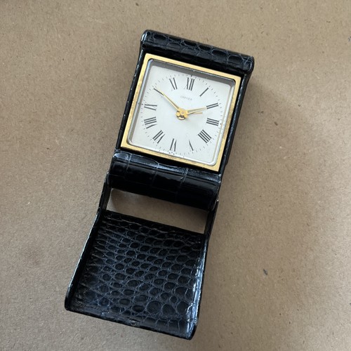 Cartier travel alarm clock - alarm, by
