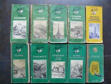 22 guides verts Michelin de 1948 à 1993