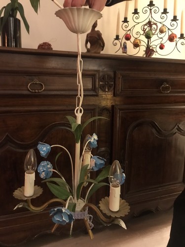 Ancien lustre chandelier - ancien,