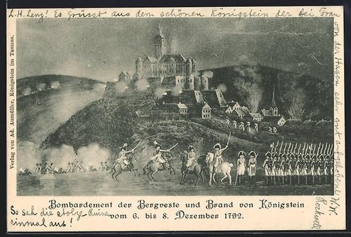 Carte postale königstein - königstein, /
