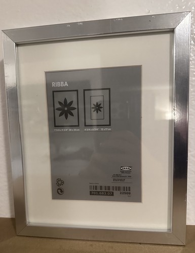 Ikea ribba silver frame - ikea,