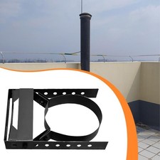 Support de tuyau de cheminée, clip fixation suspendu, collier serrage tuyau