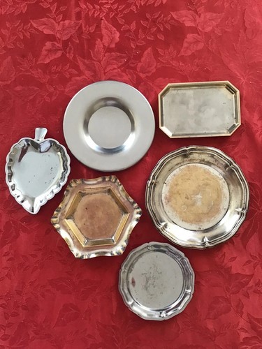 Lot petits plateaux en - de,