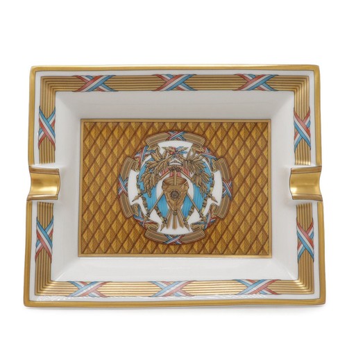 Cendrier porcelaine hermes - porcelaine,