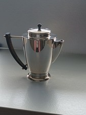 CHRISTOFLE cafetière. Modèle CHARLESTON. Métal Argenté