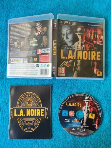 Ps3 noire version fr - l.a.,