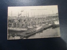 CPA- 50-CHERBOURG - Torpilleurs dans l'Arsenal ( Carte animée)