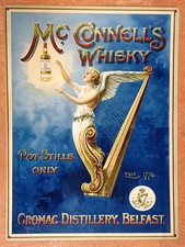 Plaque en métal Whisky Mc