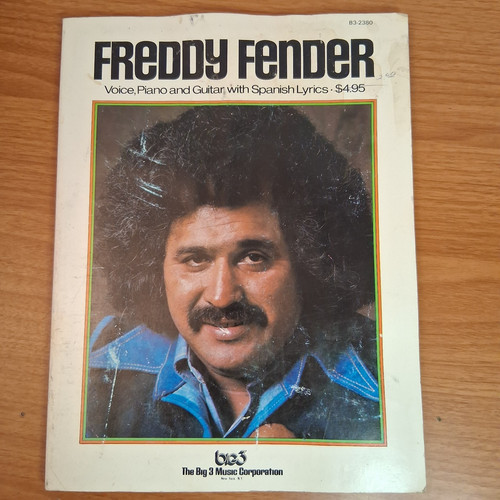 Freddy fender music songbook - freddy,