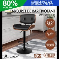 ALFORDSON 1x Tabouret de Bar