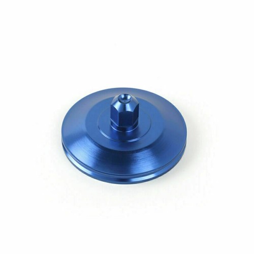 Blue aluminum exhaust - aluminum, rave