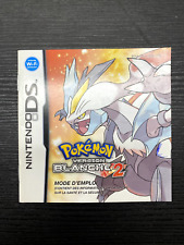 NOTICE SEULE Pokémon Version Blanche 2 Nintendo DS