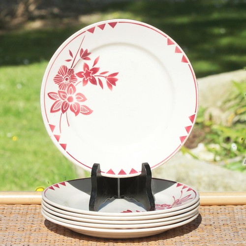 Lot assiettes plates en - 6,