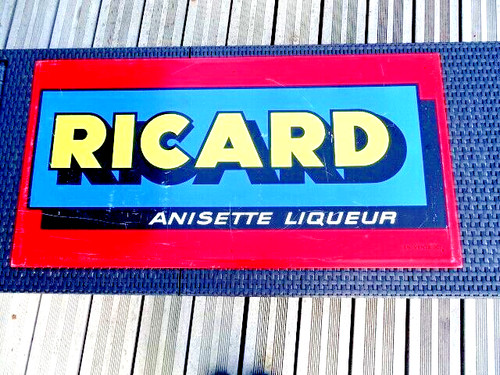 Grande tôle emboutie ricard - grande,