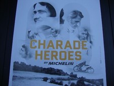 affiche 60éme anniversaire CIRCUIT AUTOMOBILE DE CHARADE BY MICHELIN 2018