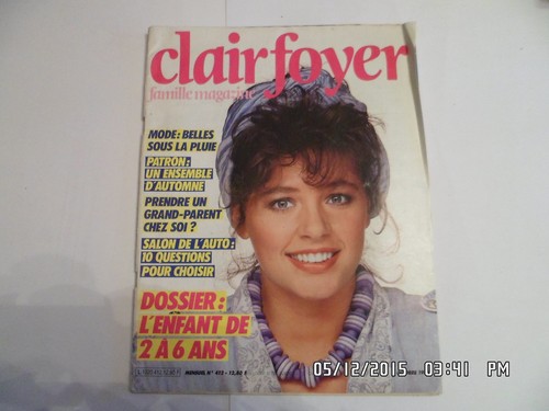Clair foyer 412 - clair, 10/1986