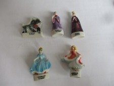 LOT 5 fèves série disney princesse cendrillon fève 1997