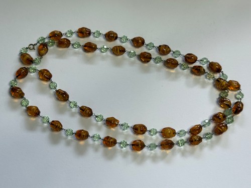 Collier sautoir vintage - collier,