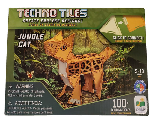 Techno tiles jungle cat - techno,
