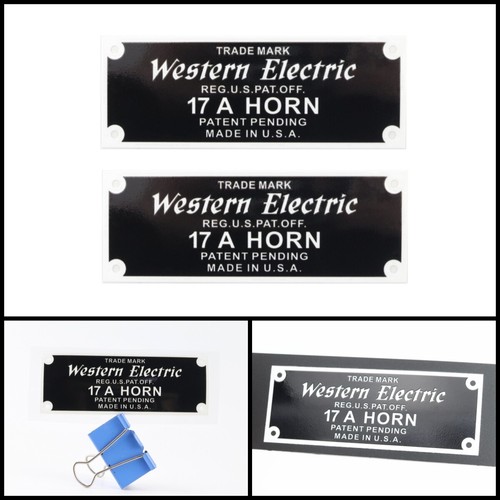 Western electric horn - western, 17