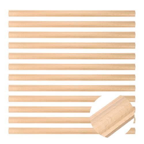 12pcs moulure bois dia - 12pcs, 15.75"