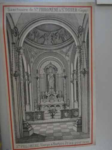 Image pieuse sainte philomene - image,