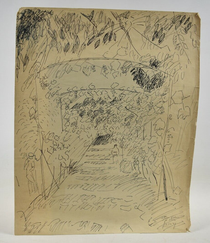 Dessin xxème siècle scène - siècle,