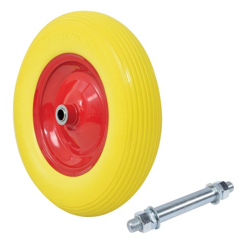 Roue brouette increvable - roue,