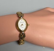 Montre Femme Fantaisie MICHEL DELABY bracelet doré maille croisée