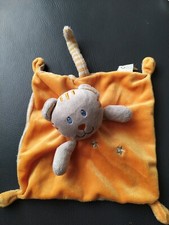 Doudou Chat Nicotoy - Orange 
