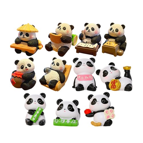 Figurine panda ornement - figurine,