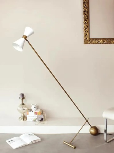 Lampadaire laiton - lampadaire, en