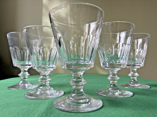 Lot verre eau cristal - verre,