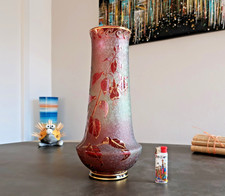 Vase en cristal dégagé à