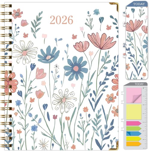 2026 planner 5x11 - 8.5x11, hardcover