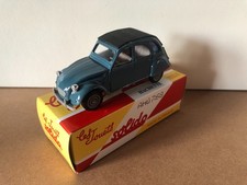 Voiture Solido Hachette Citroen 2CV 1979