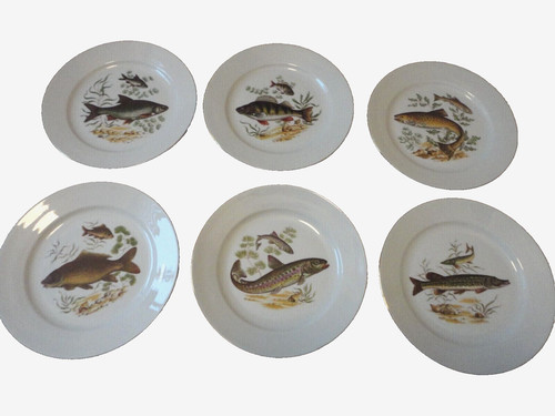 Assiettes porcelaine - 6,