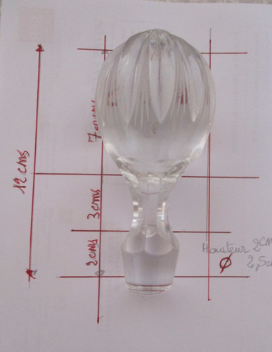 Ancien bouchon carafe à - bouchon,