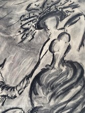 Tableau signée A DASILVA.  L
