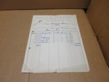 LA GRAND COMBE (Gard) facture