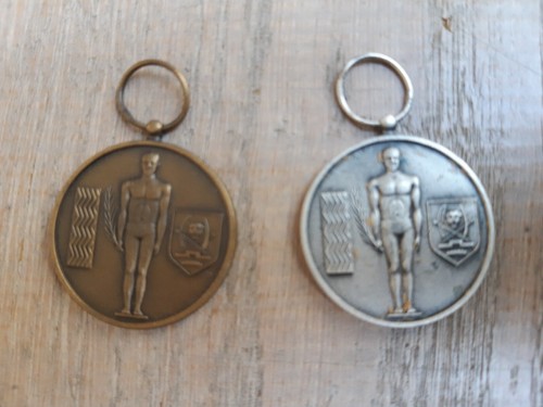 Médaille sport zaïre - médaille,